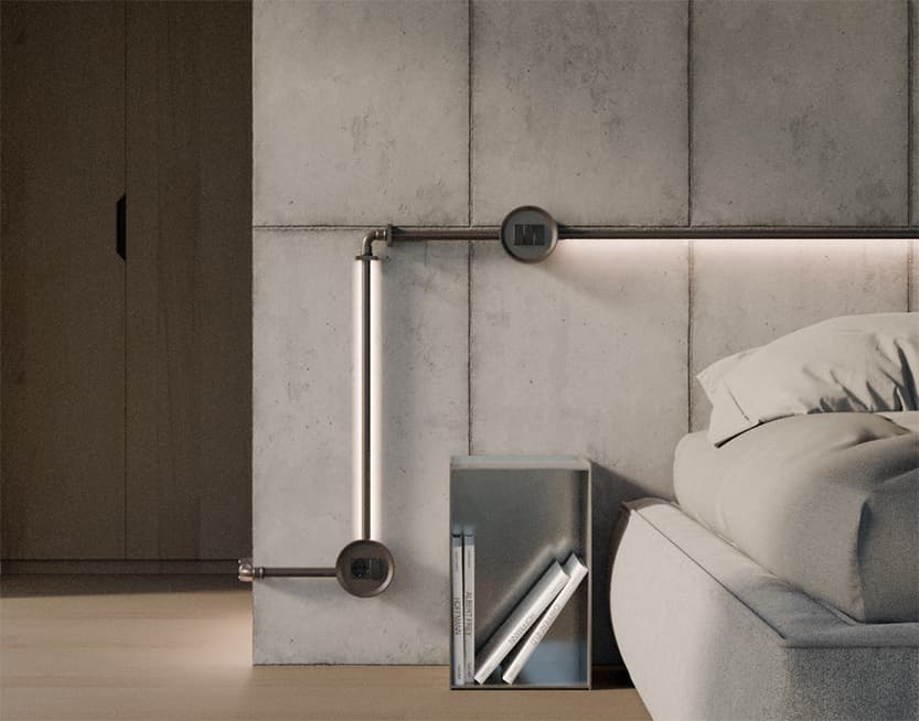 Genuit light, bedroom
